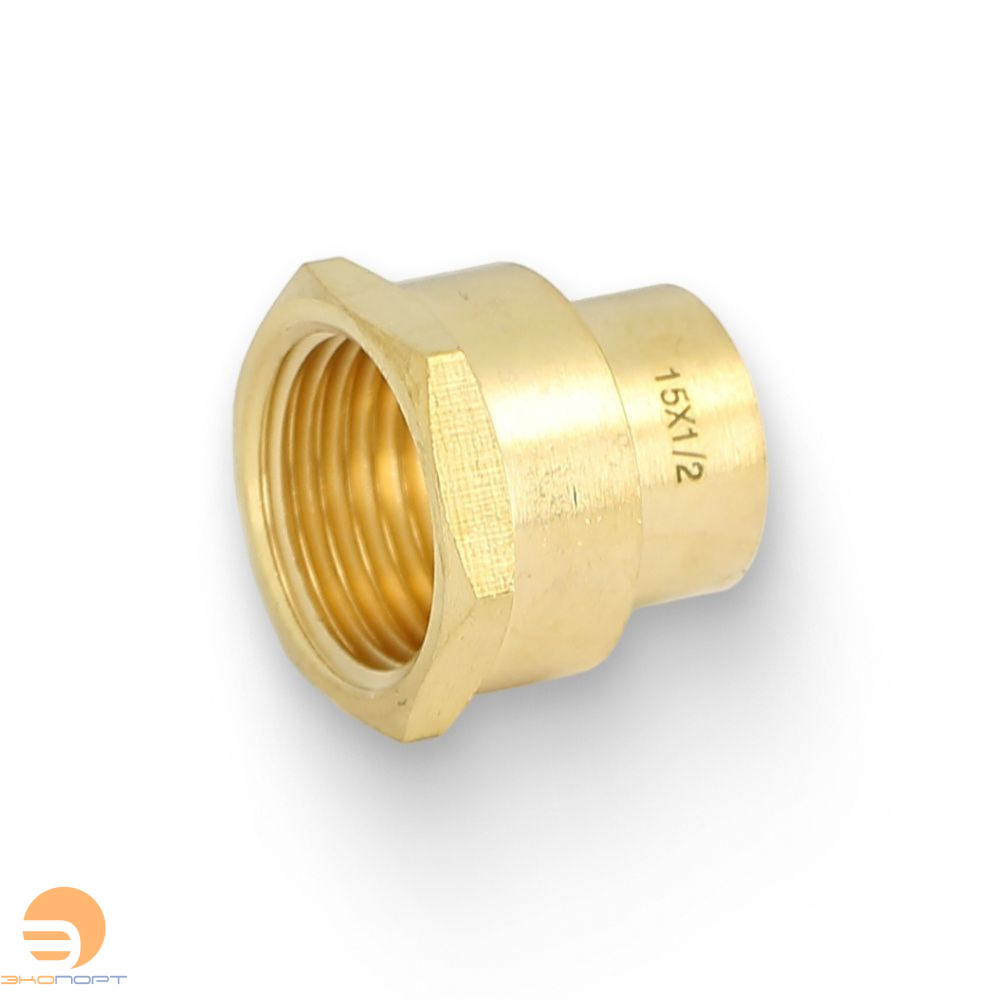 Муфта переходная ВР-пайка 15х1/2" JINTIAN