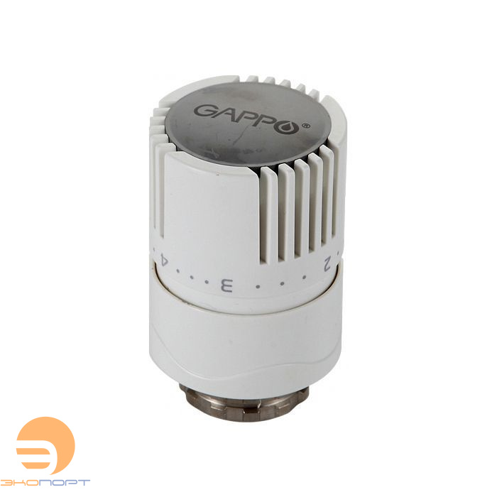 Головка термостатическая жидкостная белая М30х1,5 мм G453 Gappo