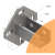 Фланец седельный универсальный TSF U 38-41 6F6, Termoclip