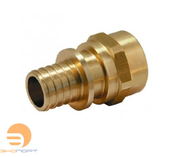 Соединитель 12*2 G1/2" ВР латунный Push  с манжетой KAN-therm