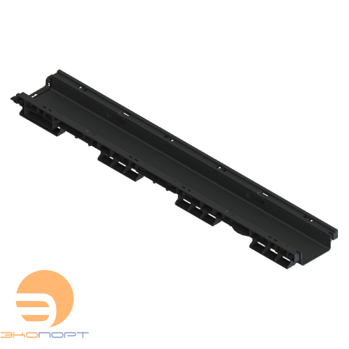 Лоток водоотводный PolyMax Basic ЛВ-10.16.06-ПП пластиковый, высота 60мм