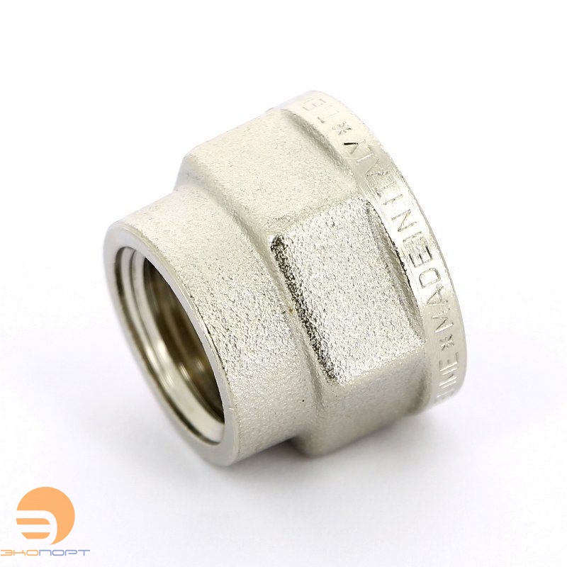 Муфта ВВ   3/4"х1/2" (никель)  Tiemme