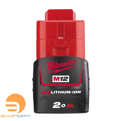 Аккумулятор M12 B2 (2Ач Li-Lon), Milwaukee