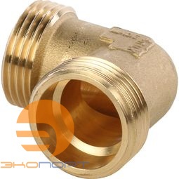 Угольник НР-НР 1х1 (латунь) Stout 