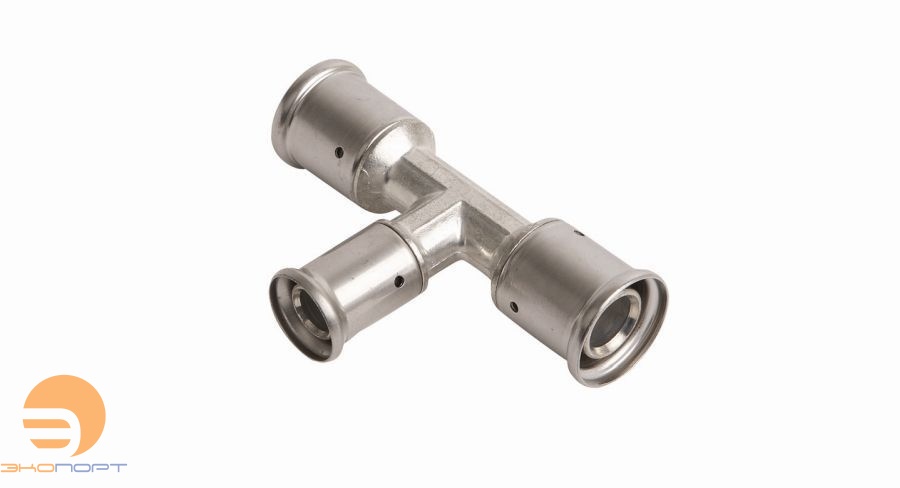 Тройник 20-16-20 латунь, пресс HENCO