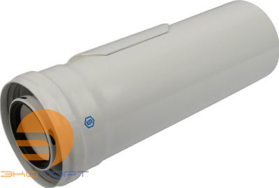 Ревизия конденсац. прямая DN60/100 м/п PP-FE STOUT (пластик)