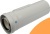 Ревизия конденсац. прямая DN60/100 м/п PP-FE STOUT (пластик)
