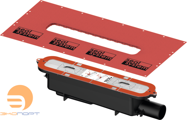 Сифон TECEdrainprofile DN 50 боковой слив