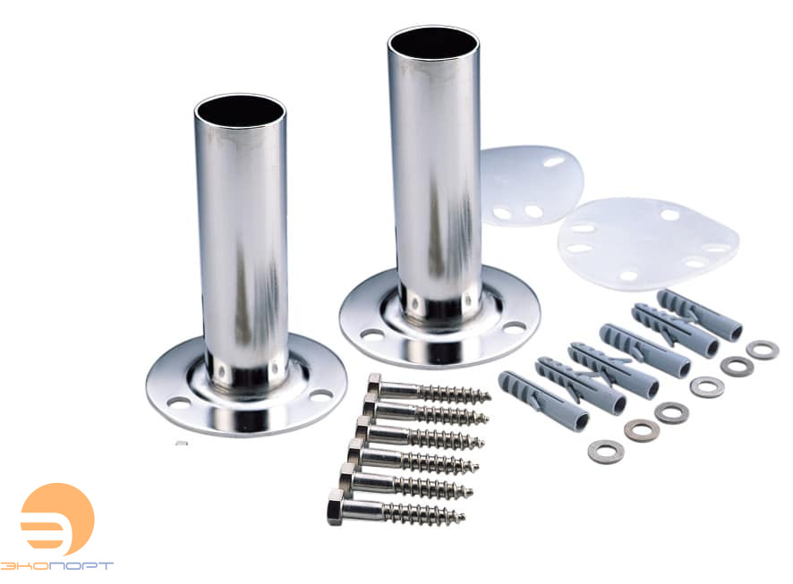 Адаптер из нерж. стали для установки лестниц на борт бассейна Flexinox