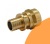 Соединитель 18*2,5 G3/4" ВР латунный Push  с манжетой KAN-therm