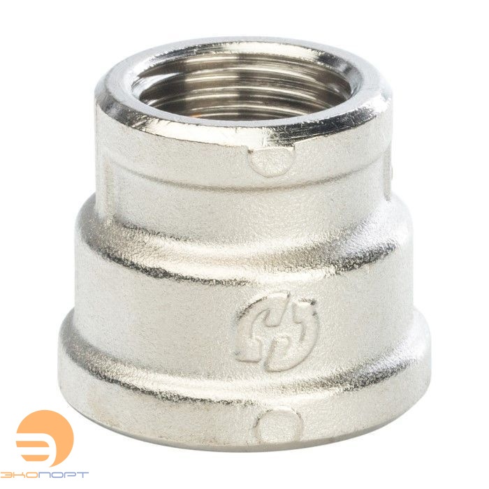 Муфта переходная ВВ 11/4х3/4 (никель) Stout