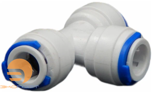 Фитинг тройник 3/8"х3/8"х3/8", JG QT-03B Naturewater