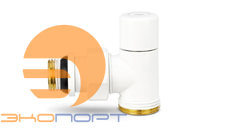 Клапан ручной радиаторный 1/2x3/4 Ek угловой белый Varmega