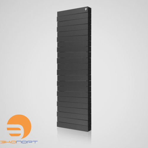 Радиатор биметаллический PianoForte TOWER 500 22 секц. Noir Sable Royal Thermo 