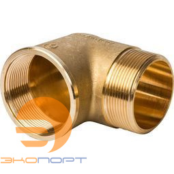 Угольник ВР-НР  2х2 (латунь) STOUT