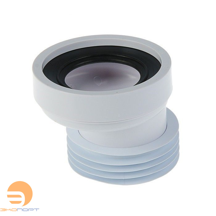 Труба фановая смещение 20мм, с прокладкой, L120мм, вход 90-110мм, выход вн. 4"/110мм McAlpine Труба фановая смещение 20мм, с прокладкой, L120мм, вход 90-110мм, выход вн. 4"/110мм McAlpine