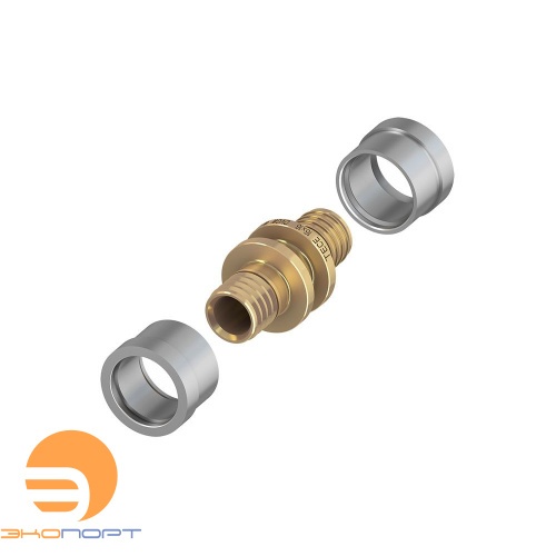 Соединение 16х16 для трубы PE-RT+2  пресс-втулки TECE 