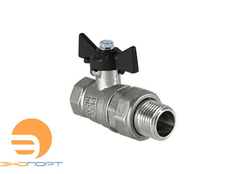 Кран со сгоном НВ N/P59  3/4" бабочка Valfex