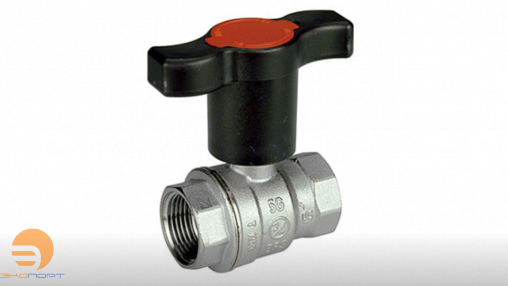 Кран шаровой ВВ 3/4" пласт. удлиненн. ручка для труб с термоизоляцией Giacomini