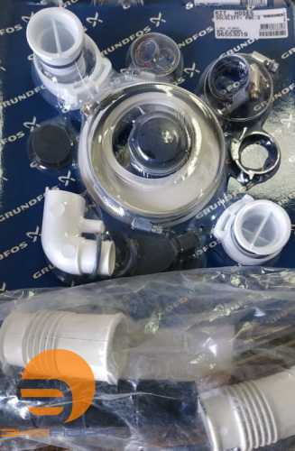 Комплект пластиковых соединений Sololift+PWC-3, GRUNDFOS