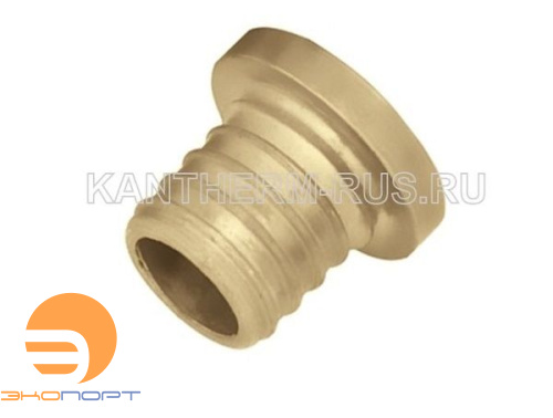 Заглушка 14*2 Push латунная KAN-therm