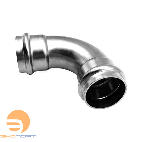 Отвод ВВ 22х90* нерж. Kromwell