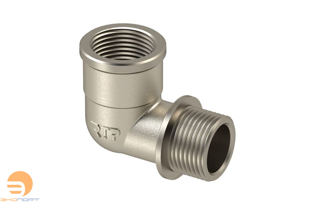 Угольник ВР-НР    1/2х1/2 (никель) RTP