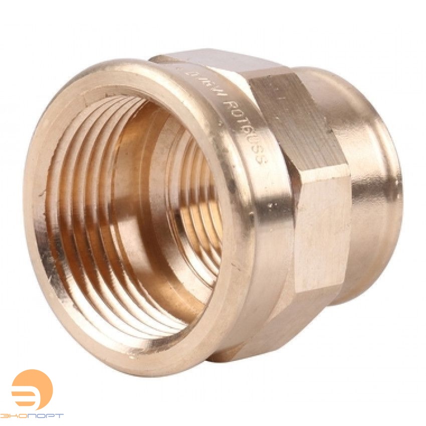 Муфта ВВ  1 х3/4"  (бронза) Viega