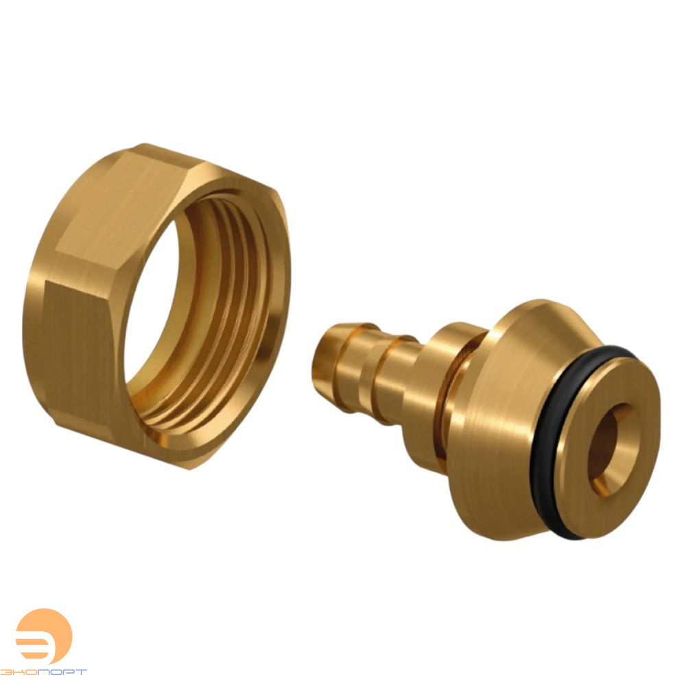 Штуцер Minitec с накидной гайкой 10-G3/4"НГ Евроконус, тип 2 (без кольца) USYSTEMS  