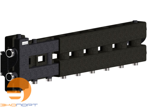 Балансировочный коллектор BM-80-5D.EPP (до 80 кВт, подкл. котла G 1 1/4", 4 контура G 1", б. к.G 1 1/4"