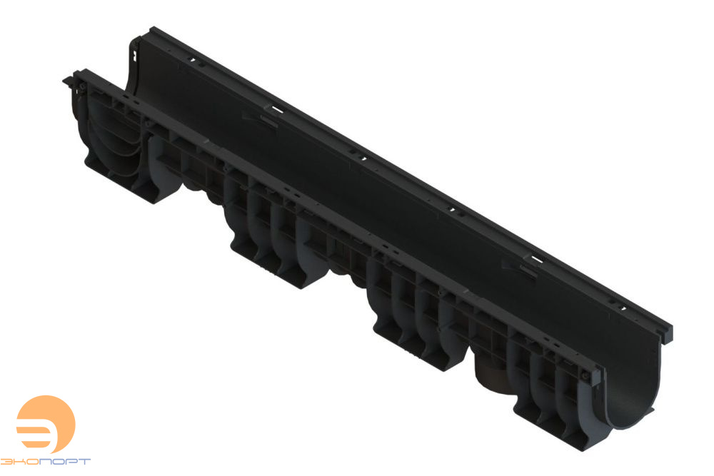 Лоток водоотводный PolyMax Basic ЛВ-10.16.15-ПП пласт. модернизор.