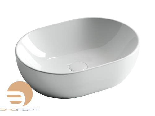 Раковина накладная Элемент (Element) 480x350x140мм (CN6019) Ceramicanova