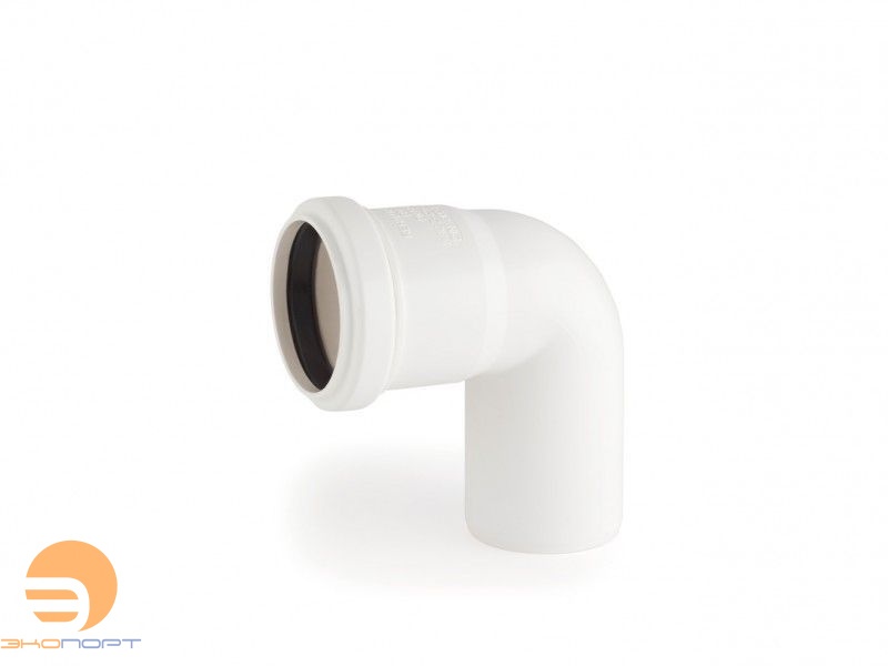 Отвод однорастр 32*87 гр. белый OST