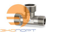 Тройник переходной НР 3/4х3/4х1/2 (никель) Varmega