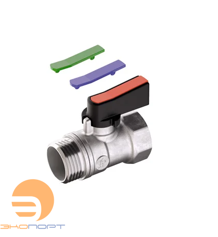 Кран мини 1/2" ВН с набором ручек Giacomini
