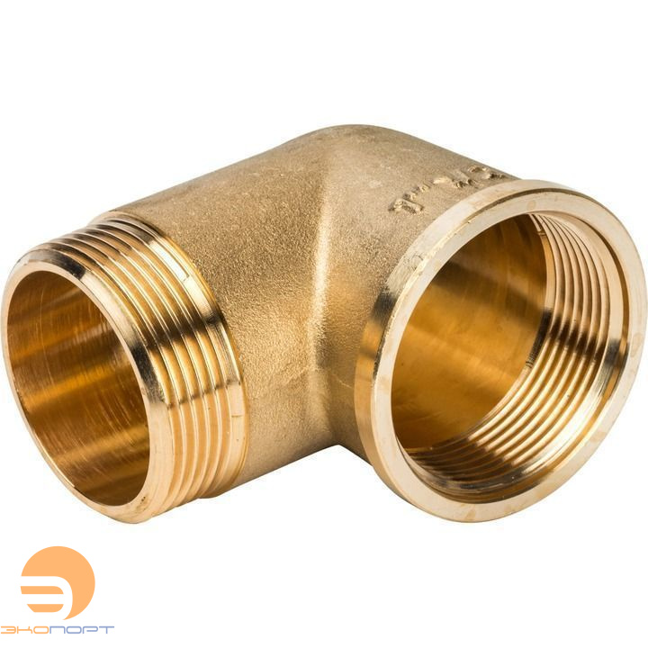 Угольник ВР-НР  11/2х11/2 (латунь) Stout