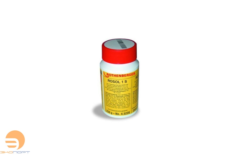 Флюс пастообразный ROSOL 1S 250 г. Rothenberger