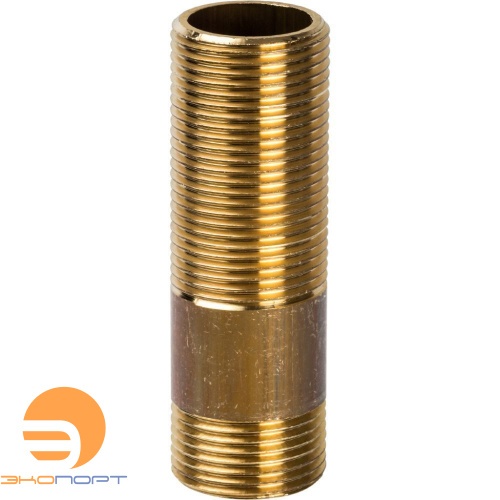 Сгон НН   100ммх1/2" латунь Stout