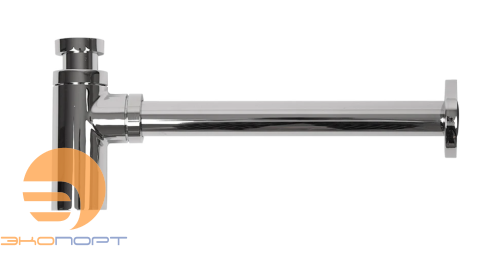Сифон латунный 11/4 отвод 300 мм Хром Arrowhead