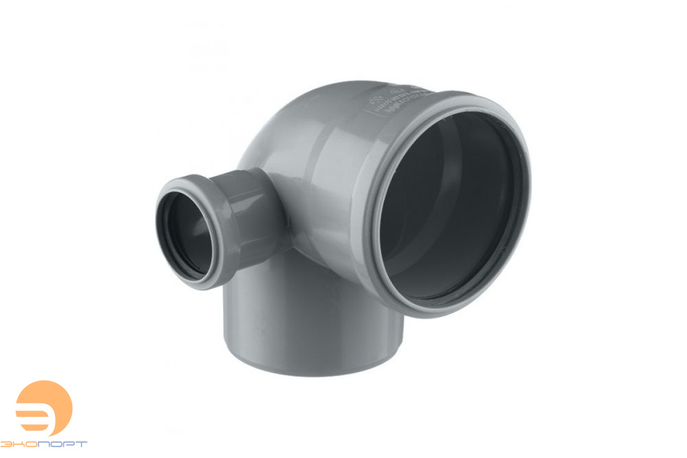 Отвод левый 110/50х87 РТП