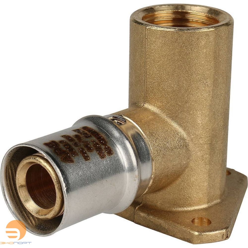 Водорозетка 20х1/2 ВР, латунь пресс удл. Stout