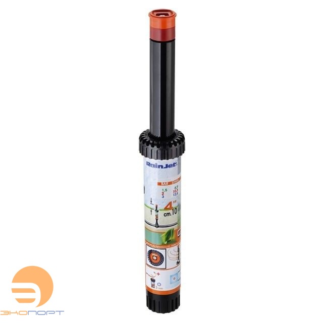 Разбрызгиватель (S=64м2) выдвижной на квадратный участок, центральный h=4"-10см