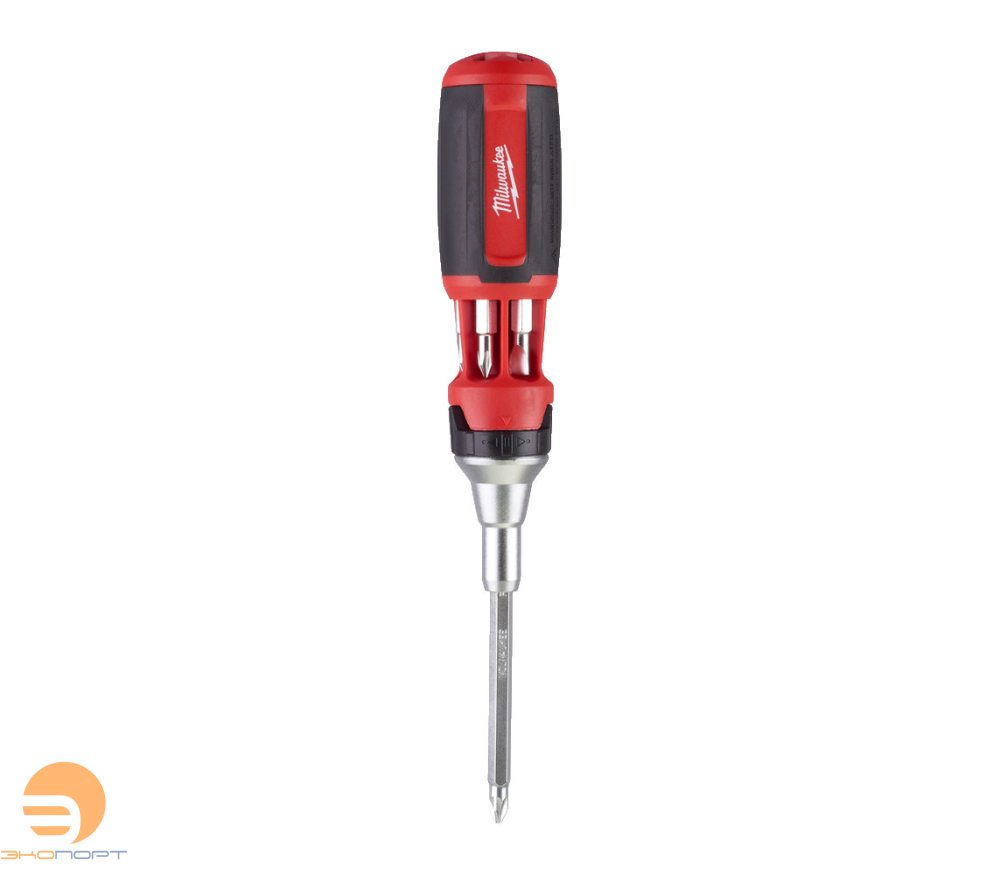 Отвертка универсальная с трещоткой 9 в 1,Milwaukee