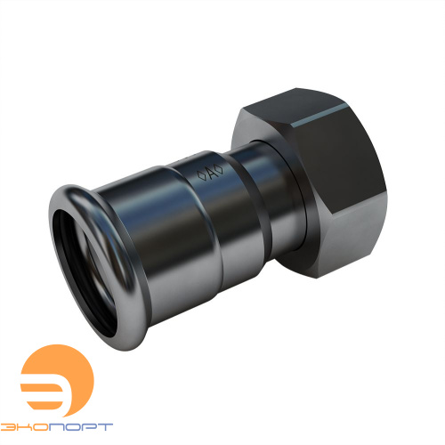 Соединитель с накидной гайкой 15х3/4  нерж. IBP