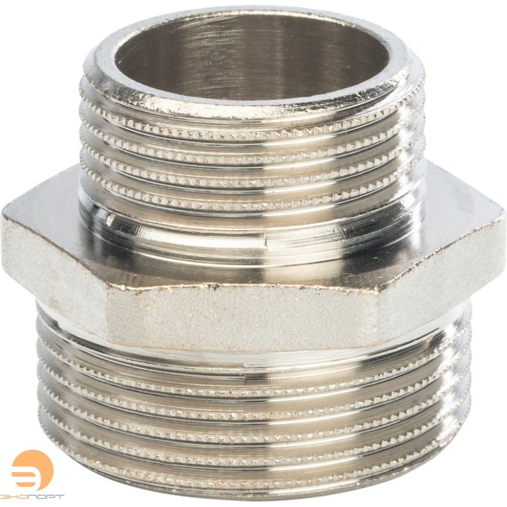 Ниппель переходной НН 11/4х1 (никель) Stout