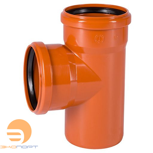 Тройник KGEA 110/110*87гр. наружный