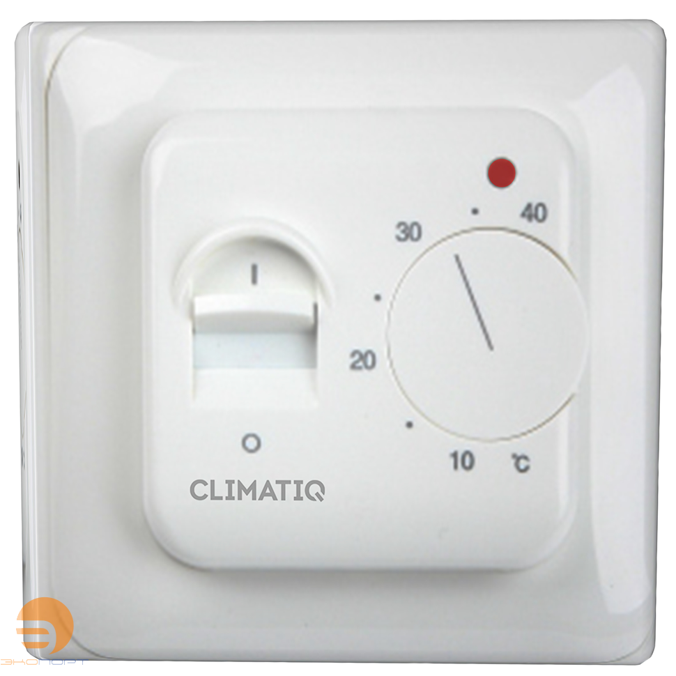 Терморегулятор CLIMATIQ BT механический, белый
