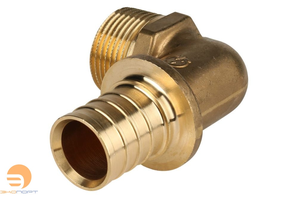 Угол переходной 32-1 НР латунь STOUT