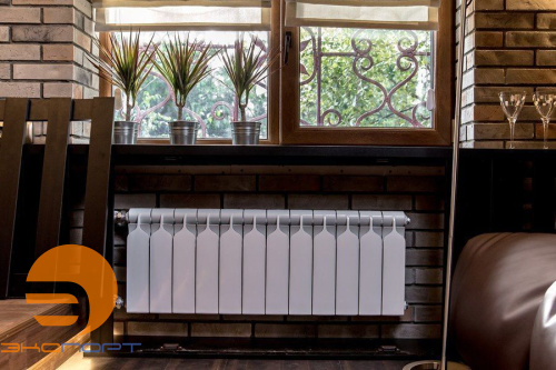 Радиатор биметаллический Bilux pluse-R 500 (175 Вт)  4 секции