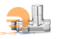 Клапан ручной радиаторный 1/2 прямой хром Varmega